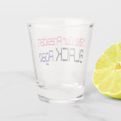 大統領を再び黒人化するオバマ政権おもしろい ショットグラス (裏面)