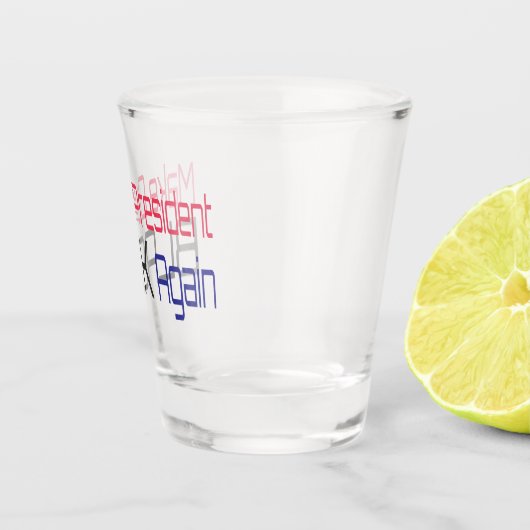 大統領を再び黒人化するオバマ政権おもしろい ショットグラス (右)