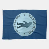 大統領サスカッチ キッチンタオル (横)