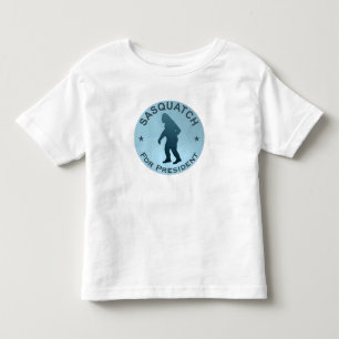 大統領サスカッチ トドラーTシャツ