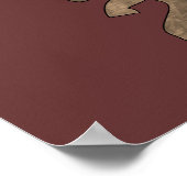 大統領サスカッチ ポスター (角)