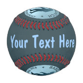 大統領サスカッチ 野球ボール (裏面)