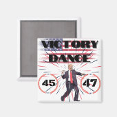 大統領トランプ冷凍機マグネットダンス マグネット (正面/裏面)