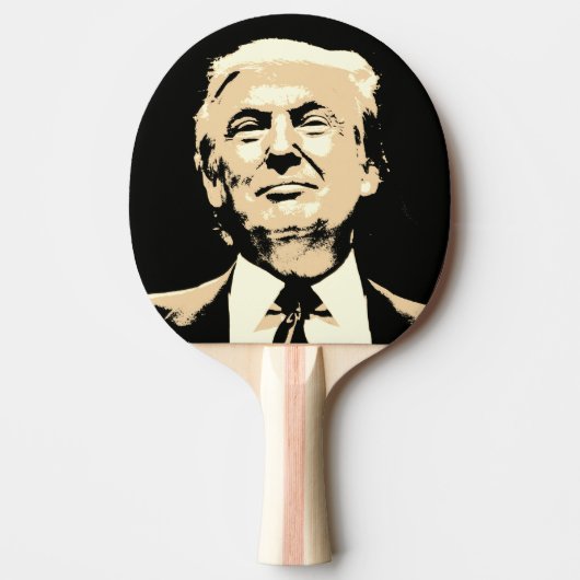 大統領トランプ卓球ラケット 卓球ラケット (正面)