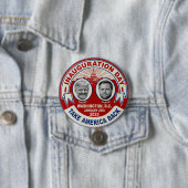 大統領トランプ就任式デイ記念レトロ 缶バッジ (インサイチュ)