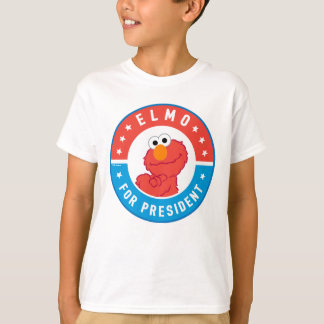 大統領バッジのエルモ Tシャツ