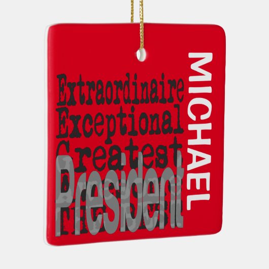 大統領令カスタム官 セラミックオーナメント (右)