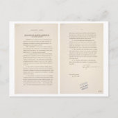 大統領令9981による軍隊の脱人種隔離 ポストカード (正面)