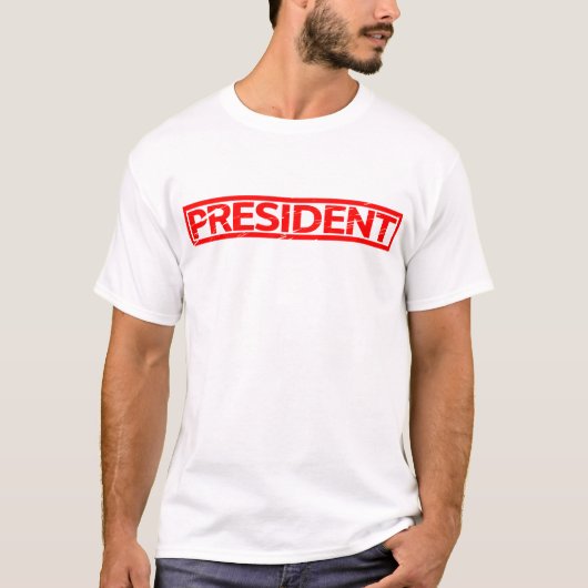 大統領切手 Tシャツ (正面)