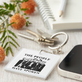 大統領就任広場 キーホルダー (正面右)