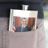 大統領府ポートレート、オバマバラク フラスク (インサイチュ)