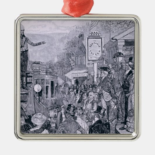 大統領当選者、ジャクソン概要 メタルオーナメント (正面)