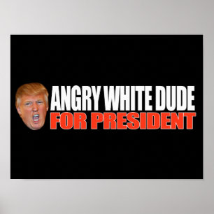 大統領怒の白い男 – - .png ポスター