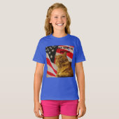 大統領旗のカボチャの時間だ Tシャツ (正面フル)