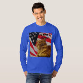 大統領旗のカボチャの時間だ Tシャツ (正面フル)
