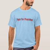 大統領用パパカスタマイズ- Tシャツ (正面)