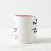 、大統領私の経済を刺激します ツートーンマグカップ (中央)