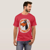 大統領選に出馬する Tシャツ (正面フル)