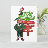 大統領選挙のお祝い 招待状 (スタンド正面)