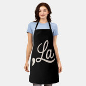 大統領選挙カマラへの2024年コンマおもしろいラ エプロン (着用した状態)