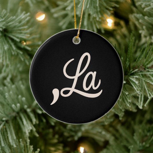 大統領選挙カマラへの2024年コンマおもしろいラ セラミックオーナメント (ツリー)