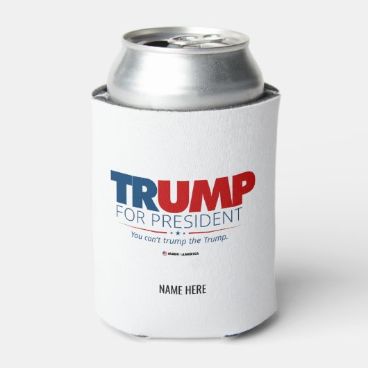 大統領選挙パーティー2024年トランプ 缶クーラー (缶正面)