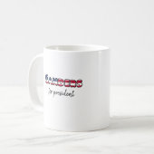 大統領選挙2020年サンダース コーヒーマグカップ (正面左)