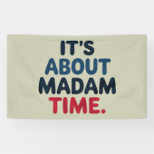 大統領閣下 2024年選挙 投票 デモクラット党 投票 横断幕 (横)