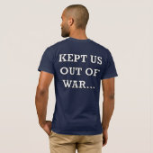 大統領08のためのKILLFACE Tシャツ (裏面フル)