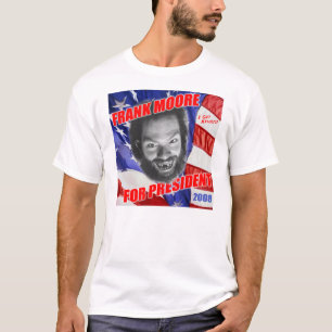 大統領2008年のための率直なムーア Tシャツ