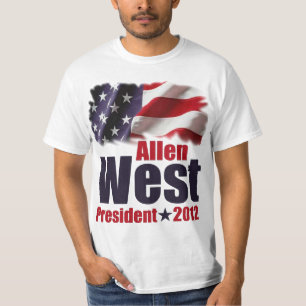 大統領2012年のために西アレン Tシャツ