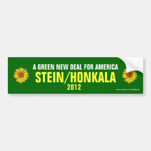大統領2012年のためのジルステイン バンパーステッカー