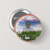 大統領2012年のためのダンWoodring 缶バッジ (正面&裏面)