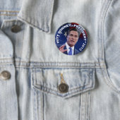 大統領2012年のためのミット・ロムニー 缶バッジ (インサイチュ)