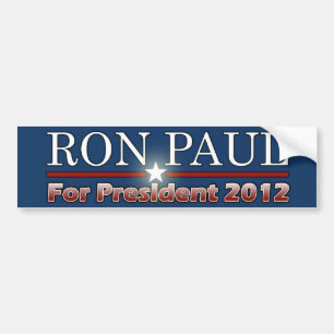大統領2012年のためのロン・ポール バンパーステッカー