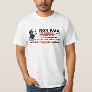 大統領2012年のためのロン・ポール-憲法を救って下さい Tシャツ