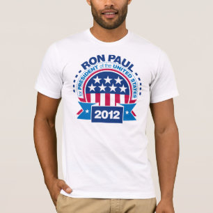 大統領2012年のためのロン・ポール Tシャツ
