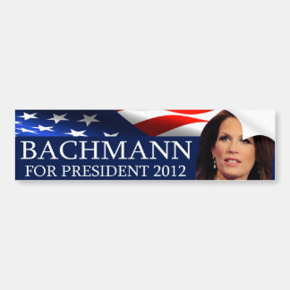 大統領2012年のためのBachmann バンパーステッカー