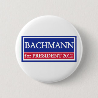 大統領2012年のためのBachmann 缶バッジ