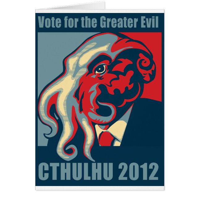 大統領2012年のためのCthulhu (正面)