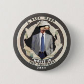 大統領2012年のためのJ.ポールHaddの書き込み投票 缶バッジ (正面)