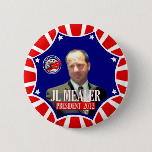 大統領2012年のためのJL Mealer 缶バッジ