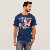 大統領2012年のためのNewyギングリッチ Tシャツ (正面フル)
