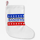 大統領2016キャンペーンのためのベルニーの研摩機 スモールクリスマスストッキング (正面)