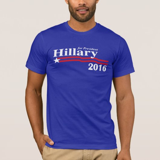 大統領2016キャンペーンのワイシャツのためのヒラリー・クリントン Tシャツ (正面)