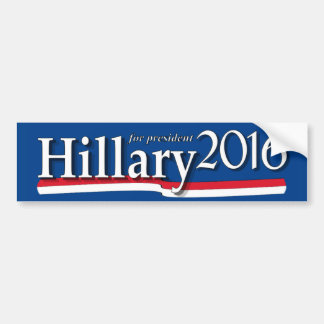 大統領2016バンパーステッカーのためのヒラリー バンパーステッカー