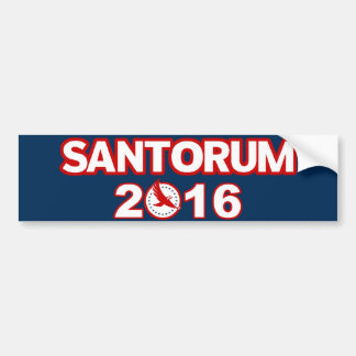 大統領2016バンパーステッカーのためのリックSantorum バンパーステッカー