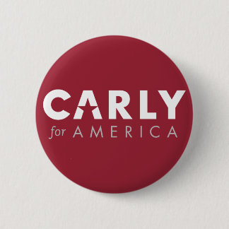 大統領2016ボタンのためのCARLY FIORINA 缶バッジ