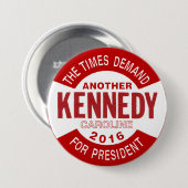 大統領2016年のためのキャロラインケネディ 缶バッジ (正面&裏面)