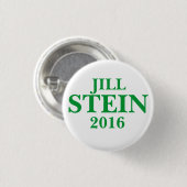大統領2016年のためのジルステイン 缶バッジ (正面&裏面)